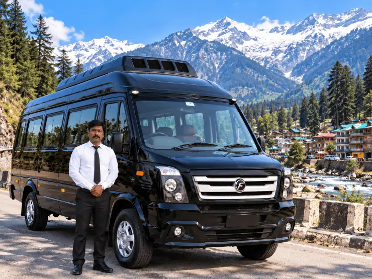 Hire Force Tempo Traveller in Manali