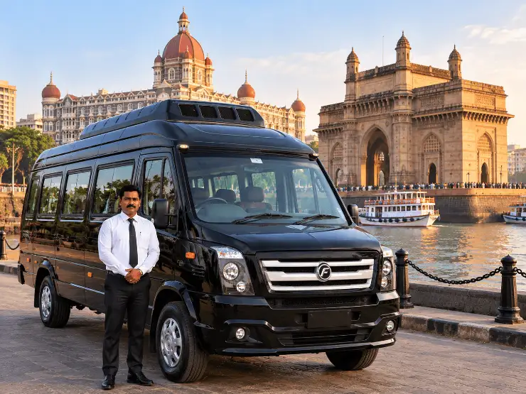 Hire Force Tempo Traveller in Mumbai