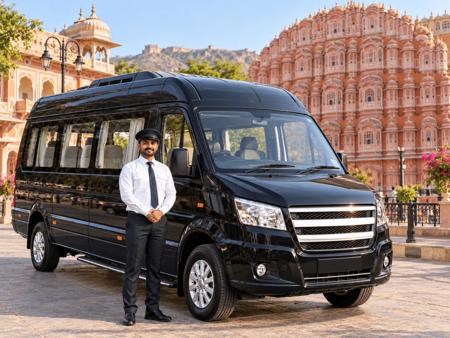 Hire Force Tempo Traveller in Jaipur